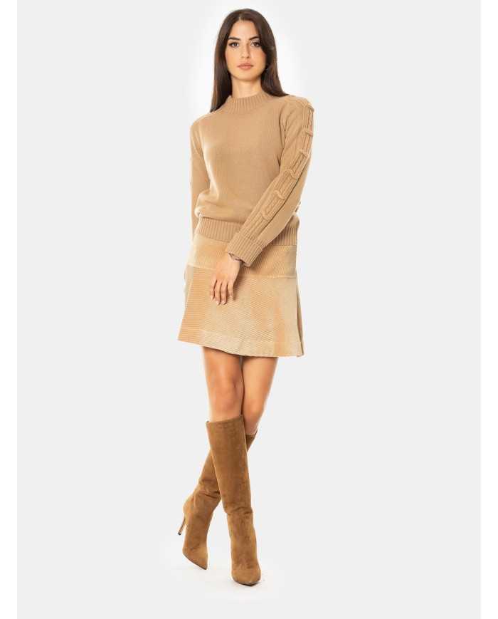 D.EXTERIOR Gonna mini velluto a coste