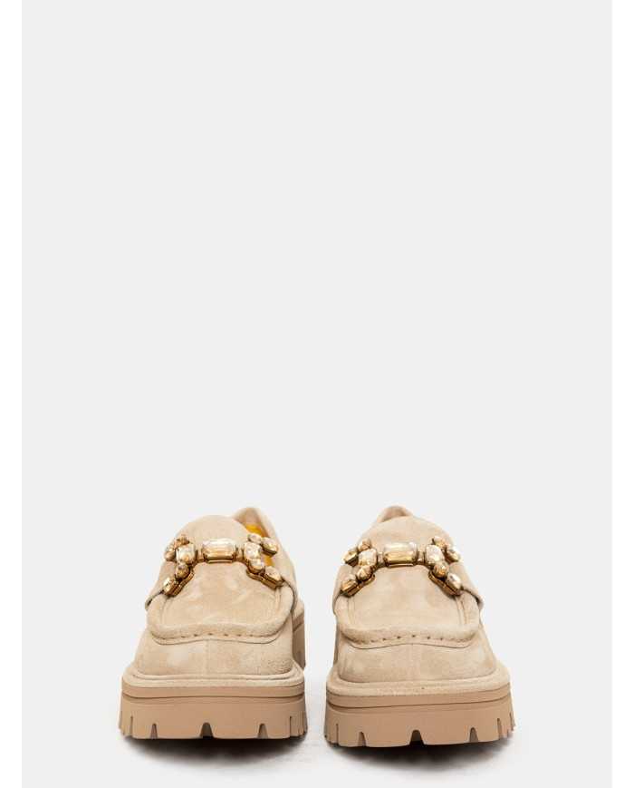 mara bini Mocassino in camoscio