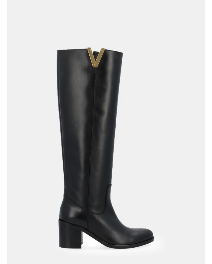 Via Roma 15 Stivale in pelle con tacco