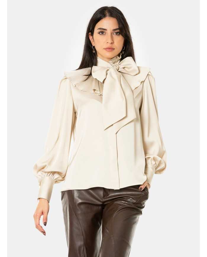 W LES FEMMES by BABYLON Camicia in raso