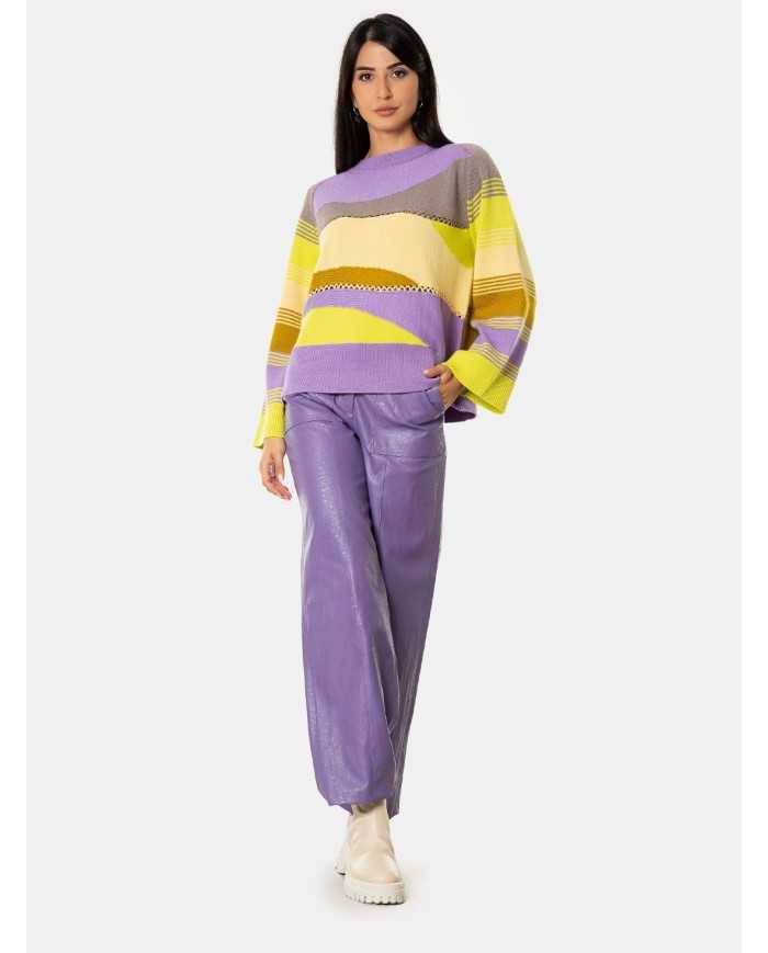 BEATRICE B Pantalone in ecopelle