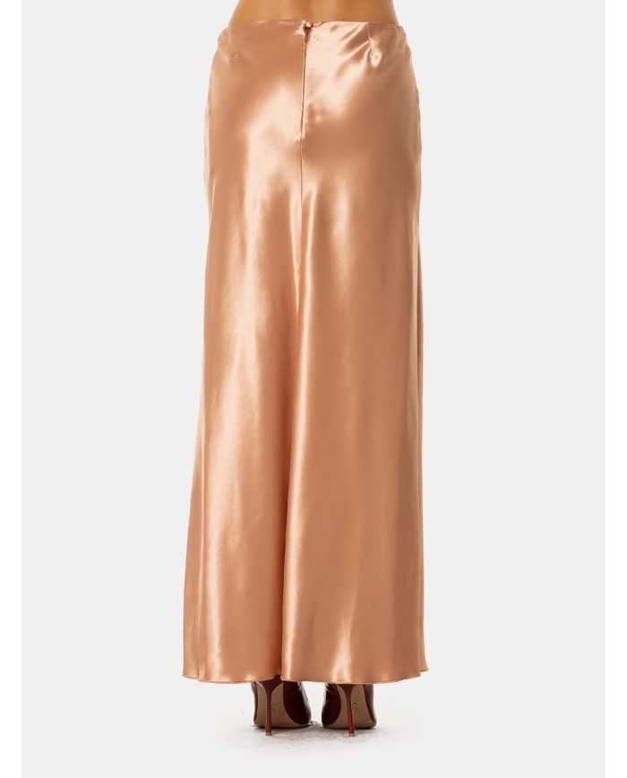 forte_forte Gonna longuette in raso