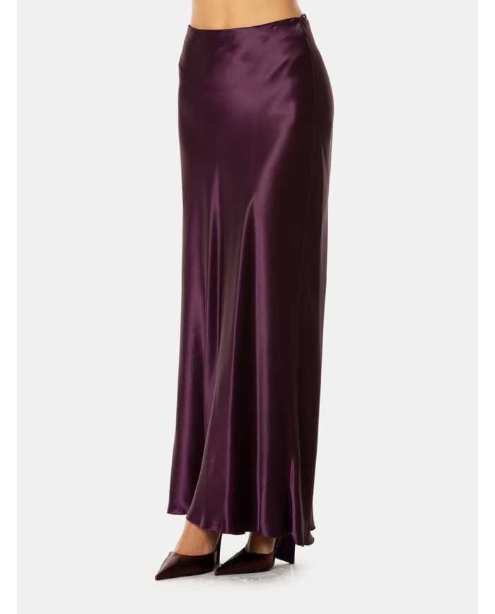 forte_forte Gonna longuette in raso