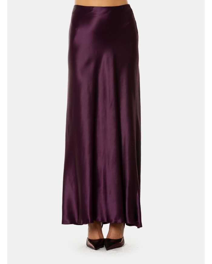 forte_forte Gonna longuette in raso