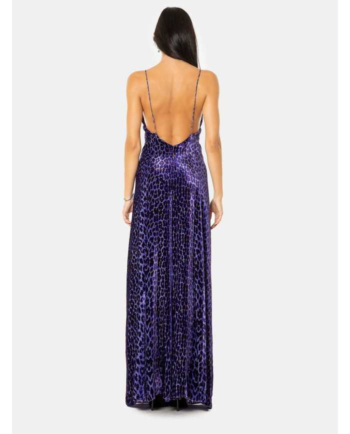 forte_forte Abito in velluto stampato