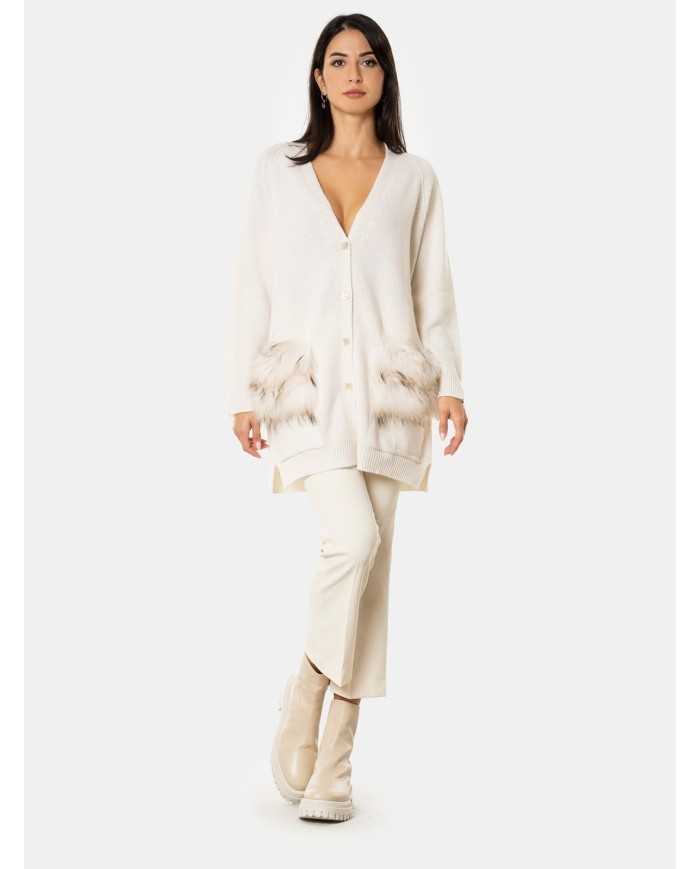 ROSSO Pantalone a trombetta