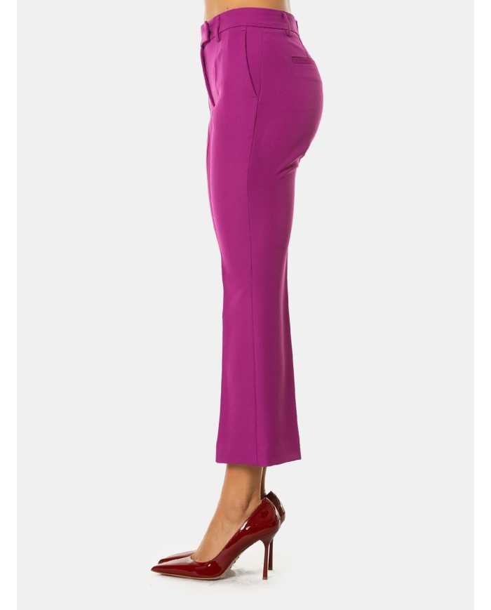 ROSSO Pantalone a trombetta