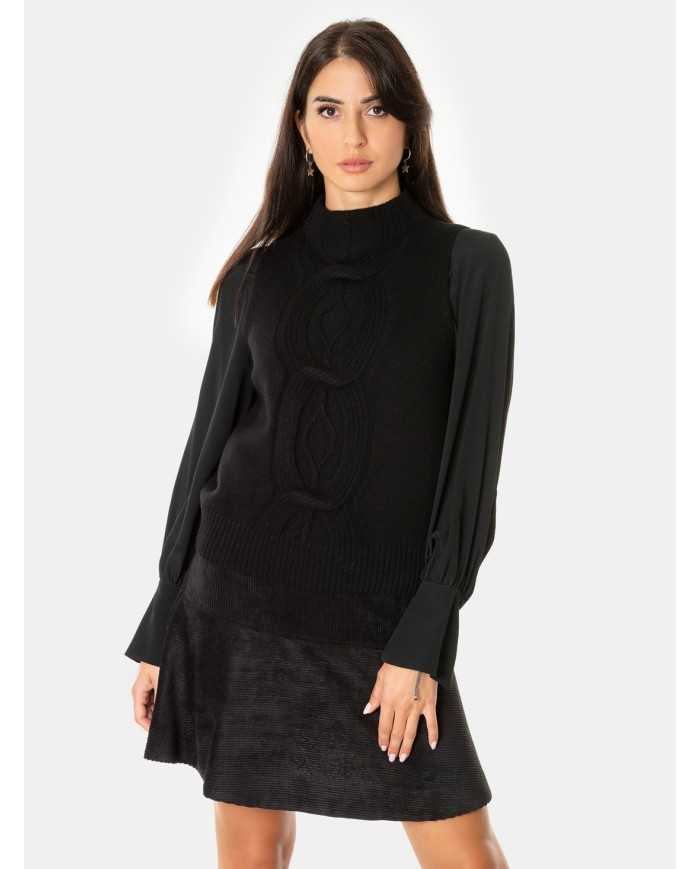 D.EXTERIOR Gilet in cachemire e seta