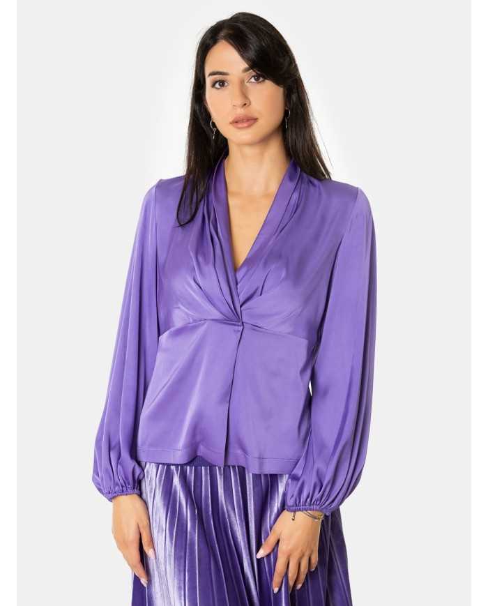 D.EXTERIOR Camicia in raso fluido