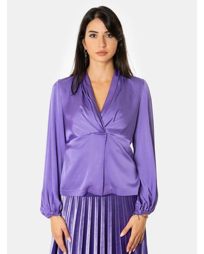 D.EXTERIOR Camicia in raso fluido