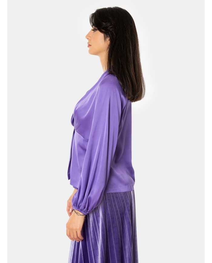 D.EXTERIOR Camicia in raso fluido