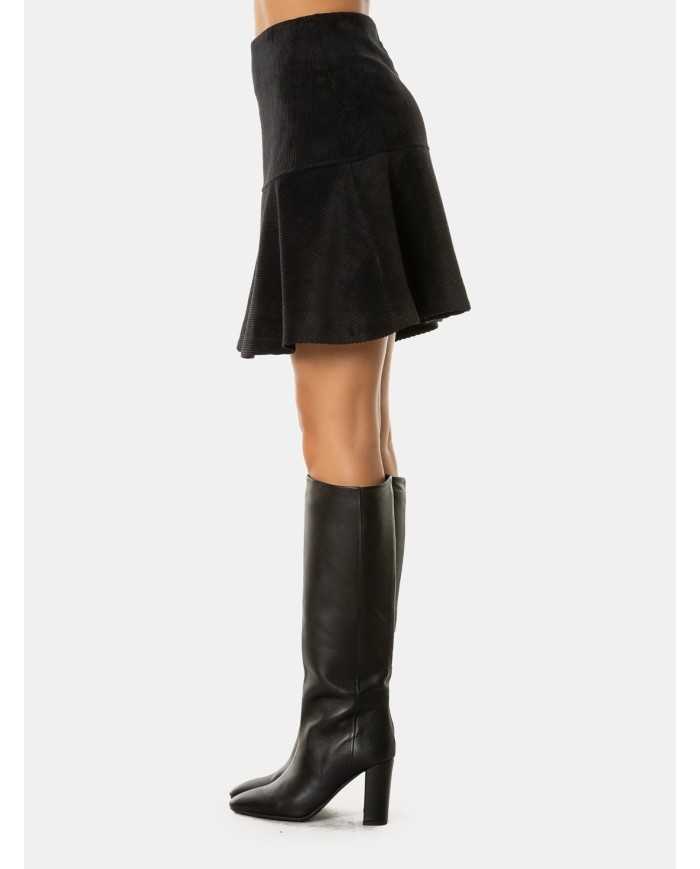 D.EXTERIOR Gonna mini in velluto a coste