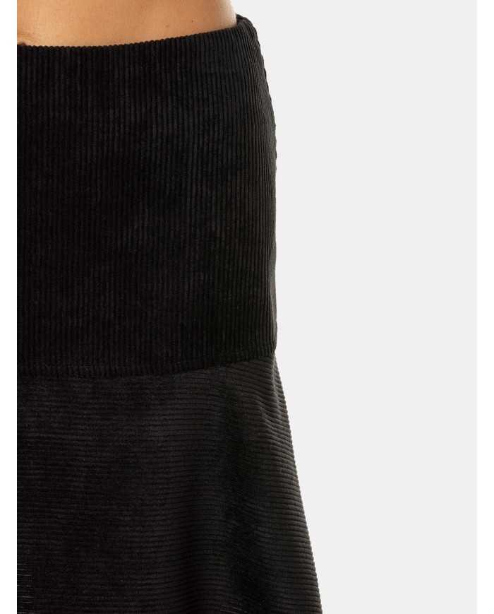 D.EXTERIOR Gonna mini in velluto a coste