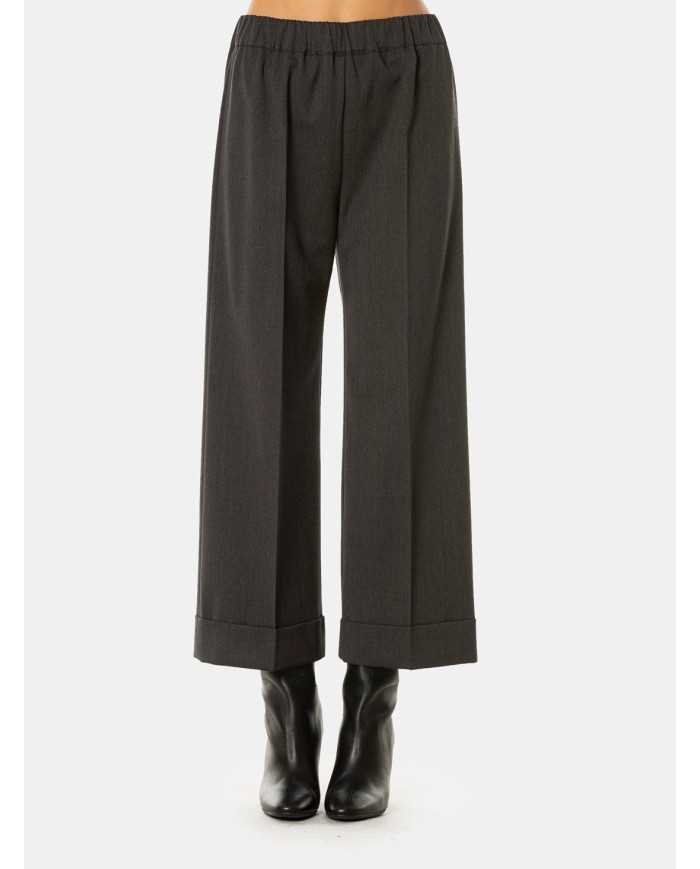 D.EXTERIOR Pantalone corto con risvolto