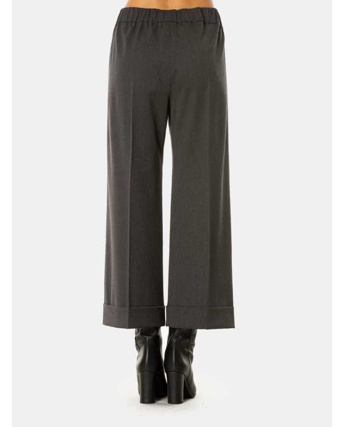 D.EXTERIOR Pantalone corto con risvolto