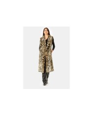 forte_forte Gilet lungo animalier