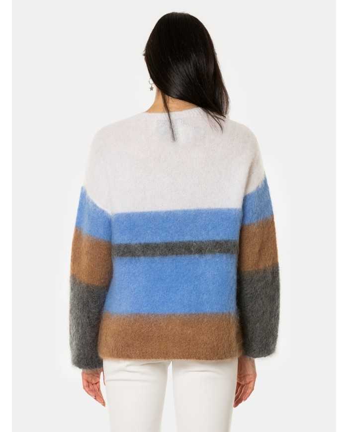 VANISE' Maglia in superkid mohair