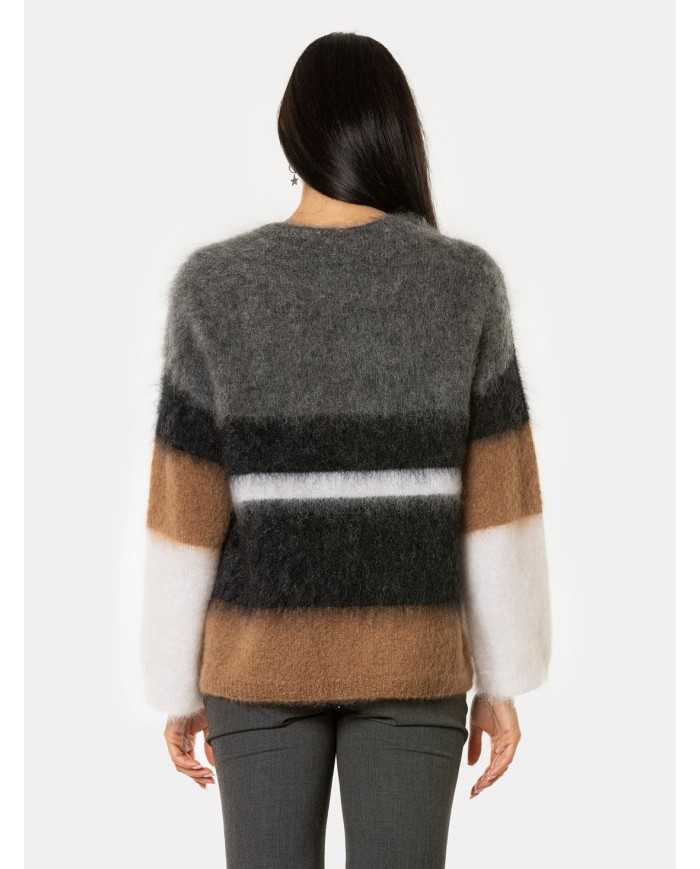 VANISE' Maglia in superkid mohair