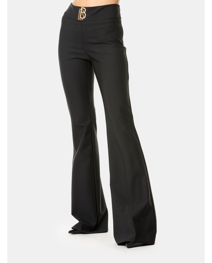 BABYLON Pantalone a zampa tailleur