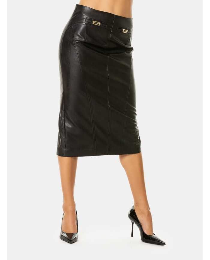 EUREKA by BABYLON Gonna in ecopelle