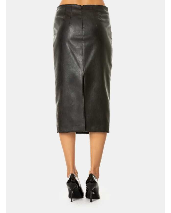 EUREKA by BABYLON Gonna in ecopelle