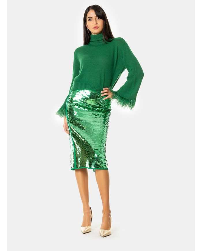 MAXMARA WEEKEND Maglia con piume