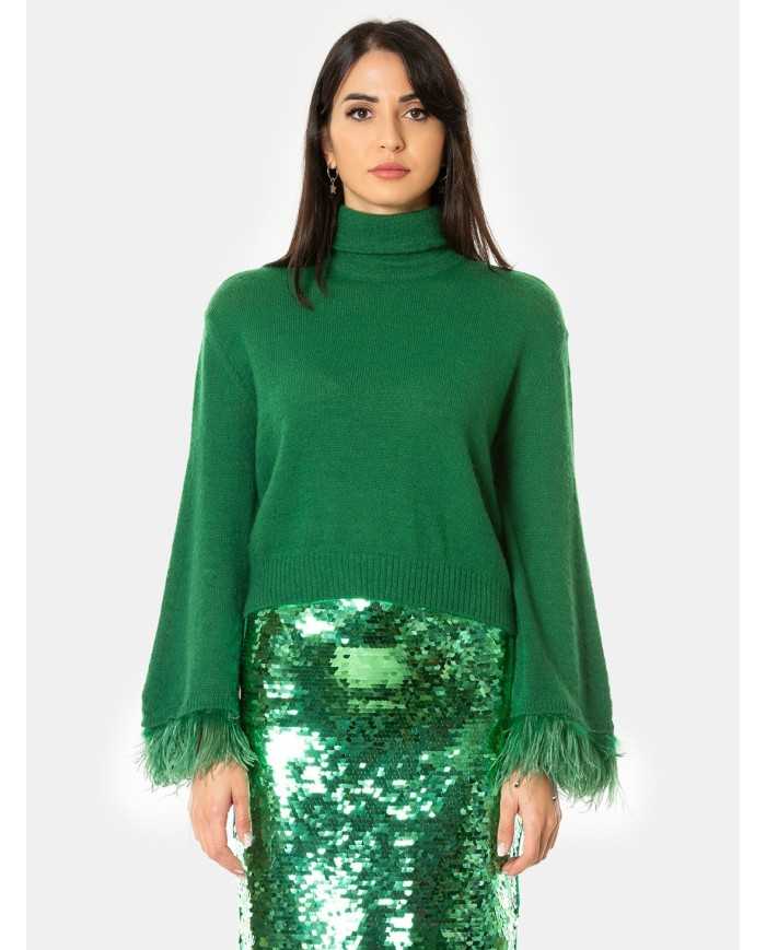 MAXMARA WEEKEND Maglia con piume