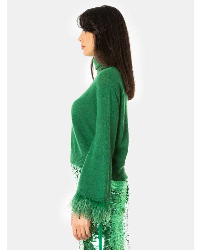 MAXMARA WEEKEND Maglia con piume