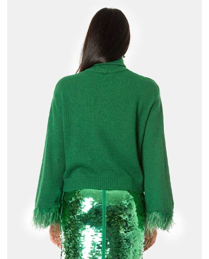 MAXMARA WEEKEND Maglia con piume