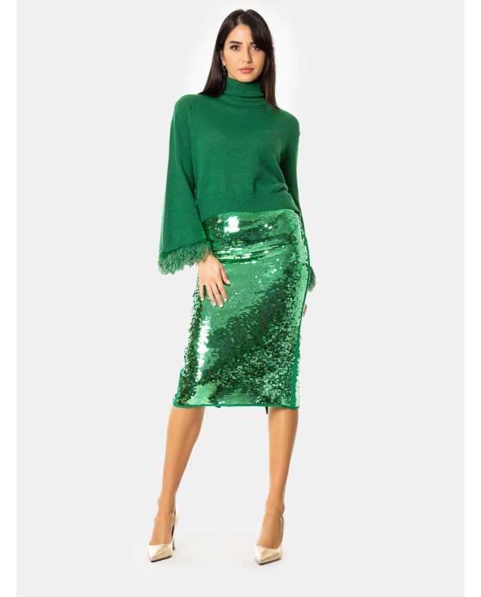 MAXMARA WEEKEND Gonna midi in paillettes