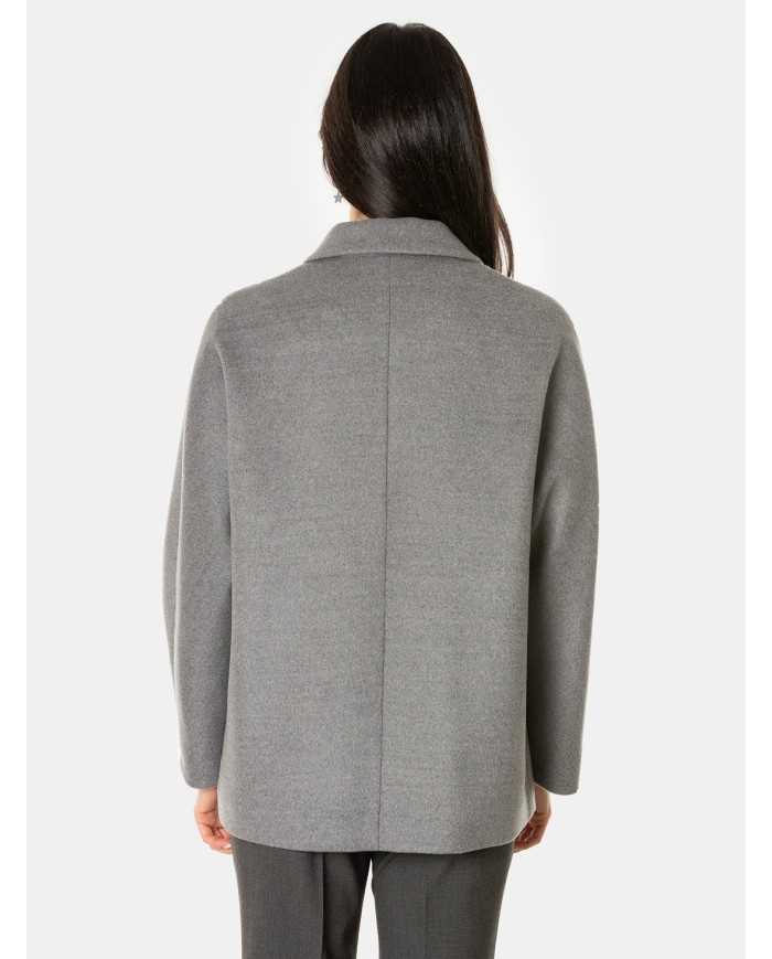 MOUCHE Cappotto corto doppiopetto