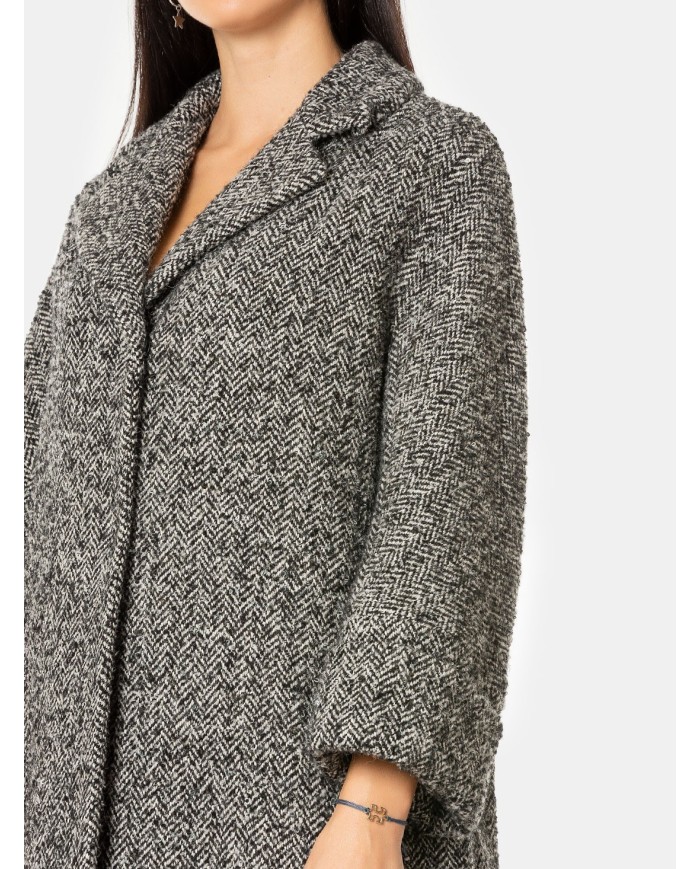 MOUCHE Cappotto spigato