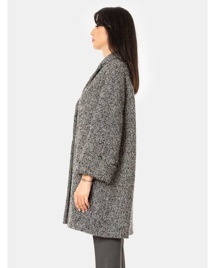MOUCHE Cappotto spigato