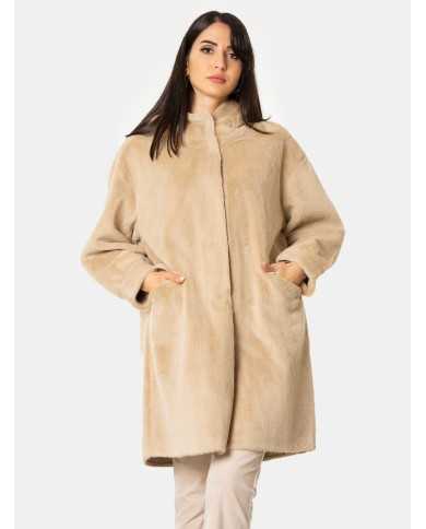 ZOE PARIS Parka in ecopelliccia
