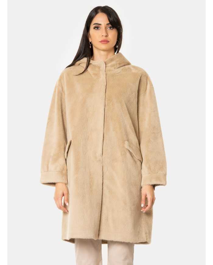 ZOE PARIS Parka in ecopelliccia
