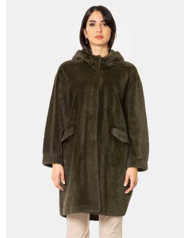 ZOE PARIS Parka in ecopelliccia