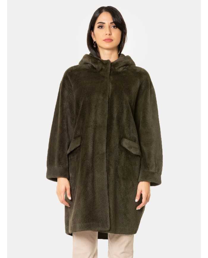 ZOE PARIS Parka in ecopelliccia