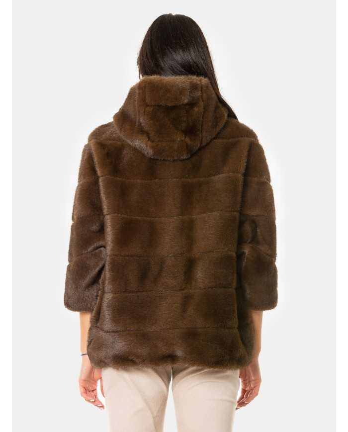 ZOE PARIS Cappa con cappuccio