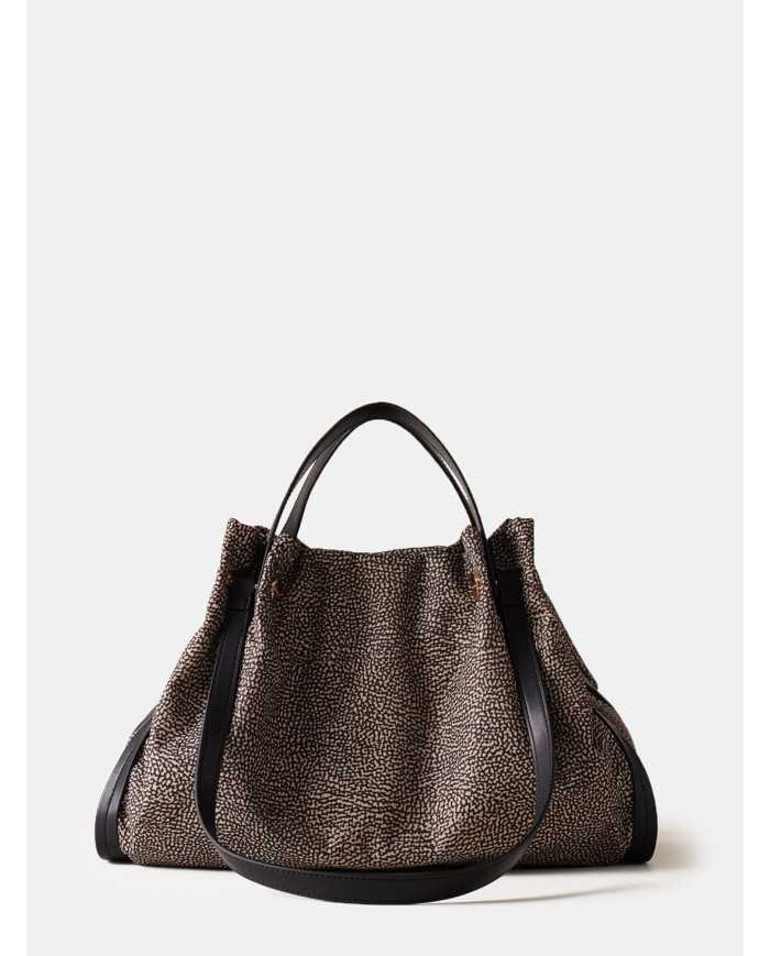 BORBONESE Borsa shopping Large