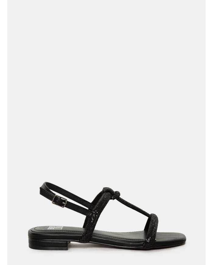 BIBI LOU Sandalo flat con strass