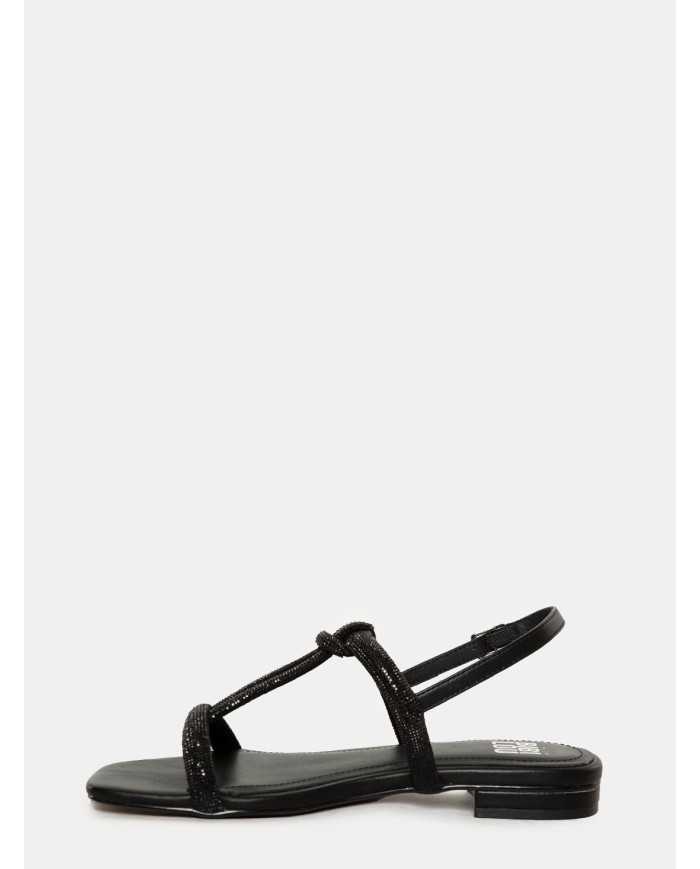 BIBI LOU Sandalo flat con strass