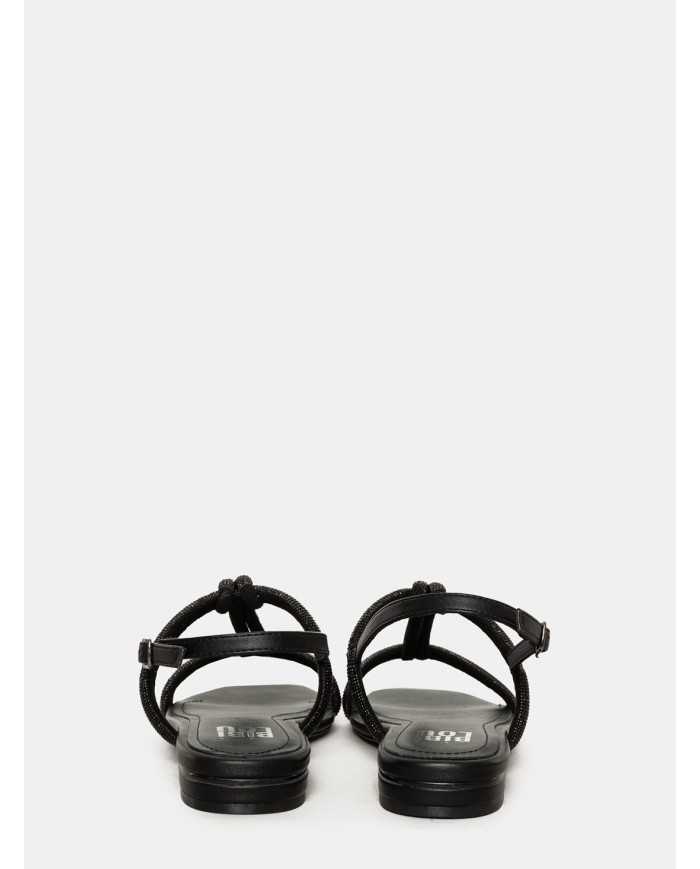 BIBI LOU Sandalo flat con strass