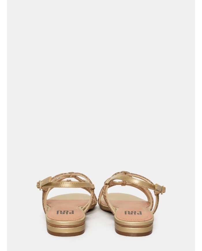 BIBI LOU Sandalo flat con strass