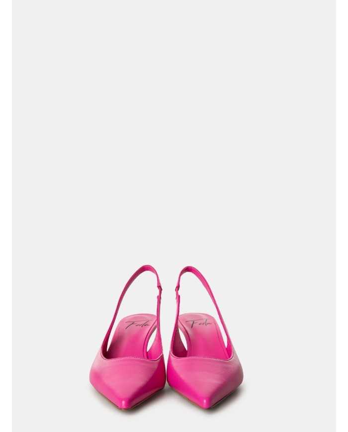 ROBERTO FESTA Sandalo slingback in pelle