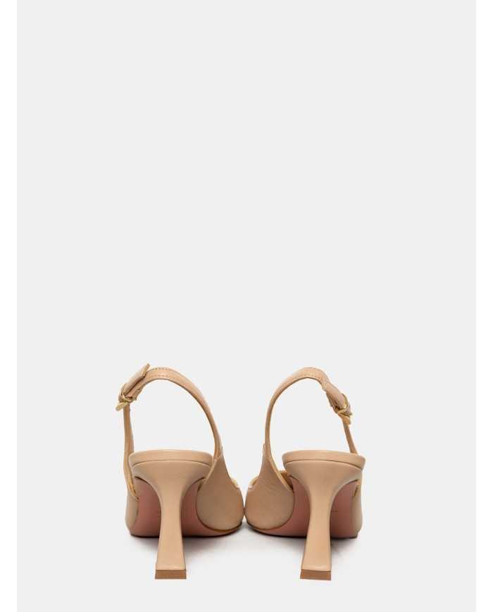 ROBERTO FESTA Sandalo slingback in pelle