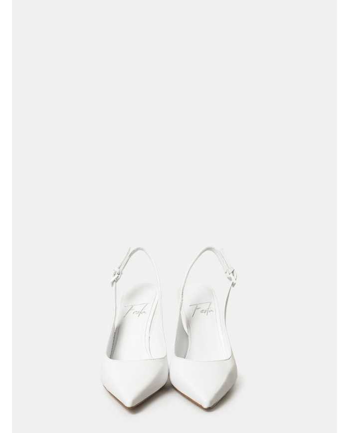 ROBERTO FESTA Sandalo slingback in pelle