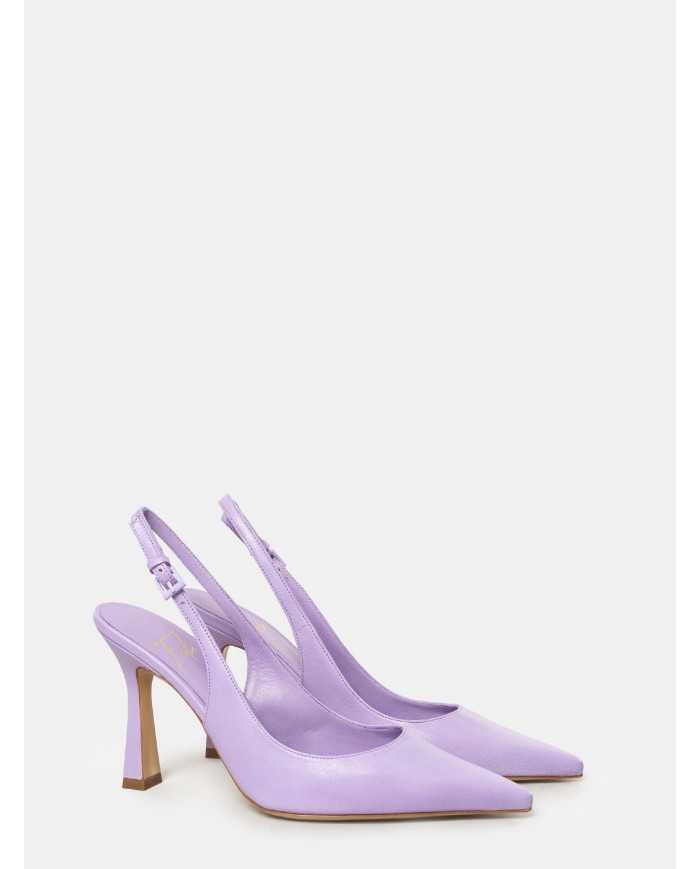 ROBERTO FESTA Sandalo slingback in pelle