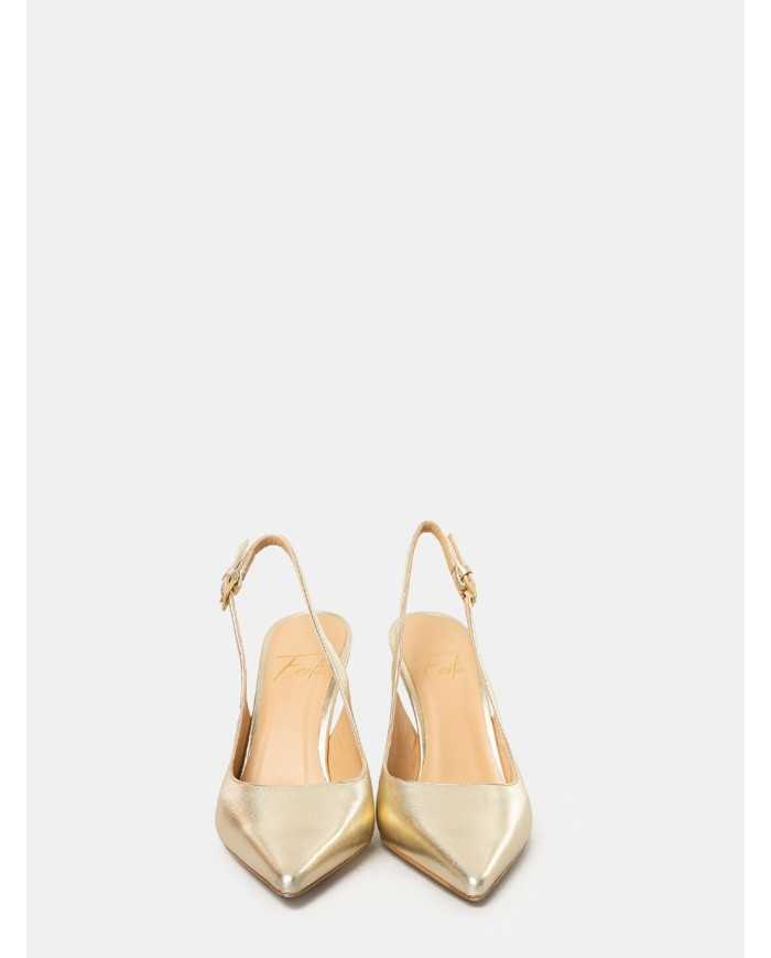 ROBERTO FESTA Sandalo slingback laminato