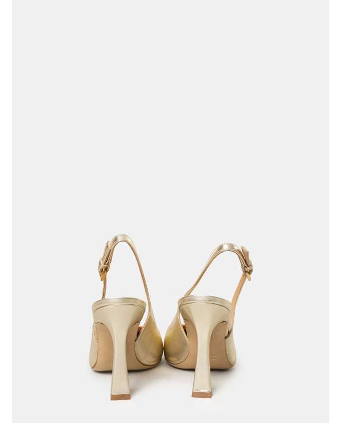 ROBERTO FESTA Sandalo slingback laminato