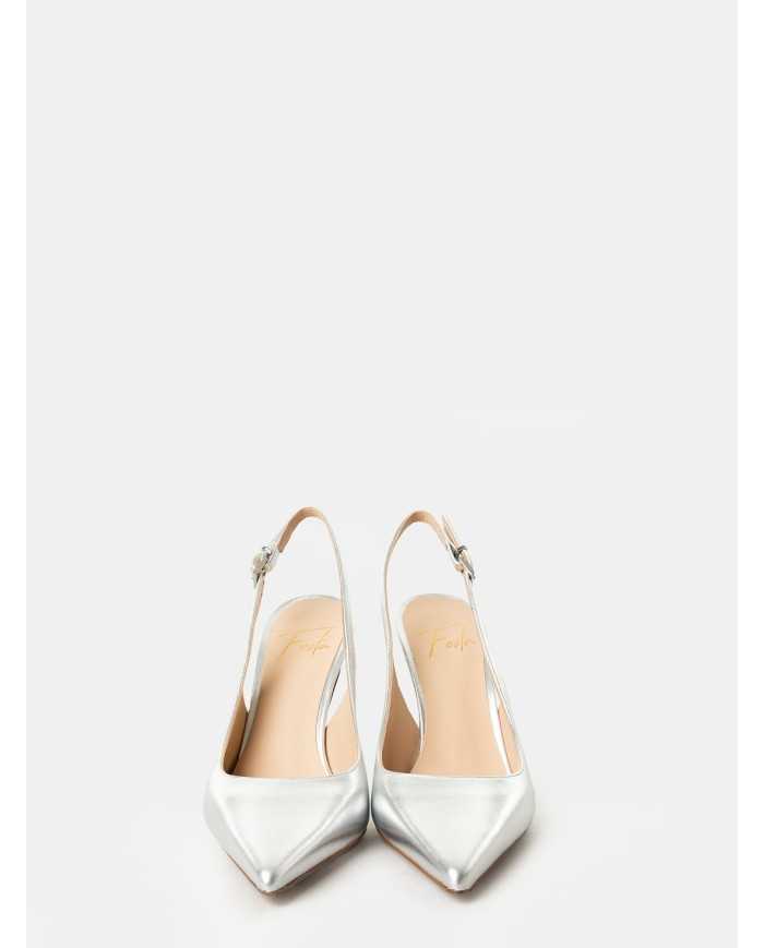 ROBERTO FESTA Sandalo slingback laminato